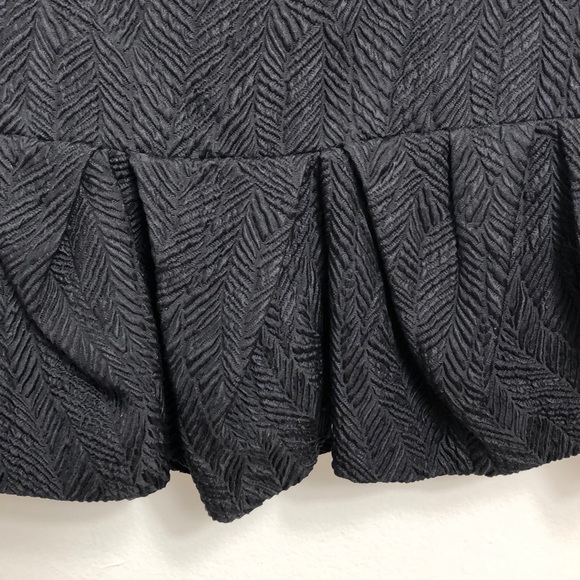 Lanvin black peplum skirt size 38 - Picture 3 of 4